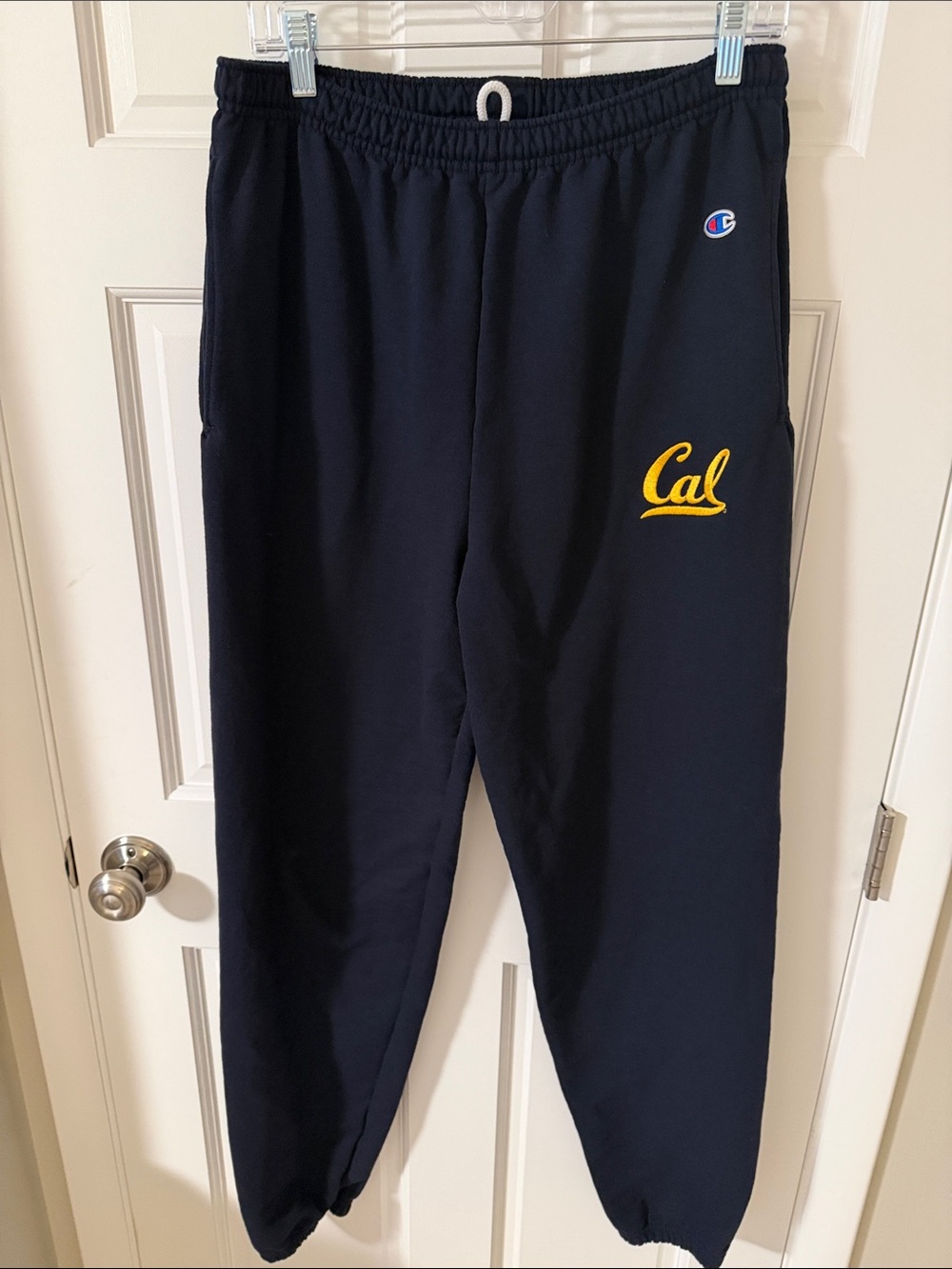 Champion Men’s UC Berkeley Cal Bears Navy
Powerblend Sweatpants Joggers  Large